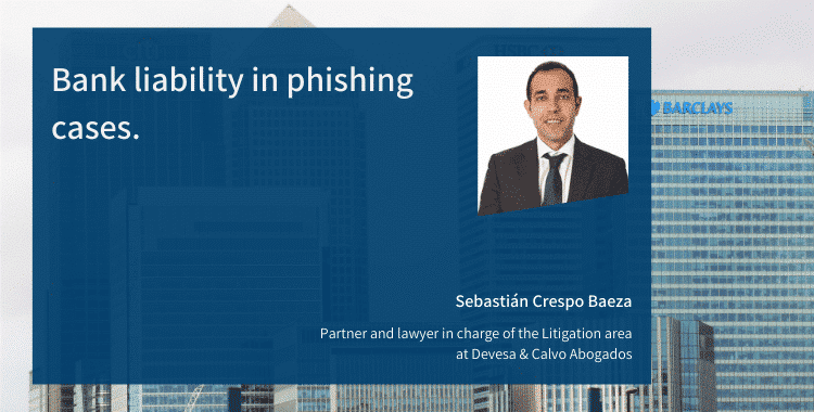 Bank liability in phishing cases.