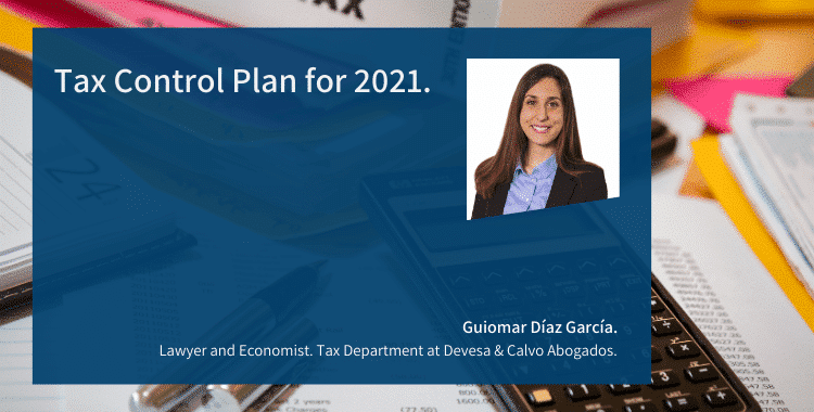 Tax Control Plan for 2021